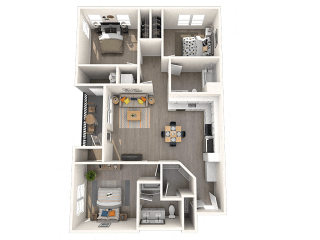 Mile High floor plan